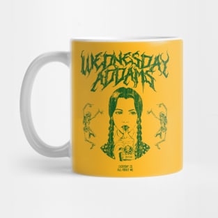 Wednesday Addams Metal Mug